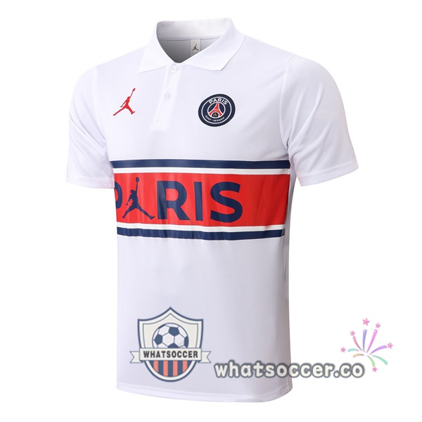 Training Polo JORDAN Paris PSG White 2021-2022