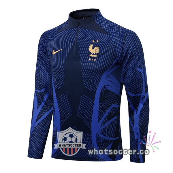 France Soccer Sweater Blue Royal 2022-2023