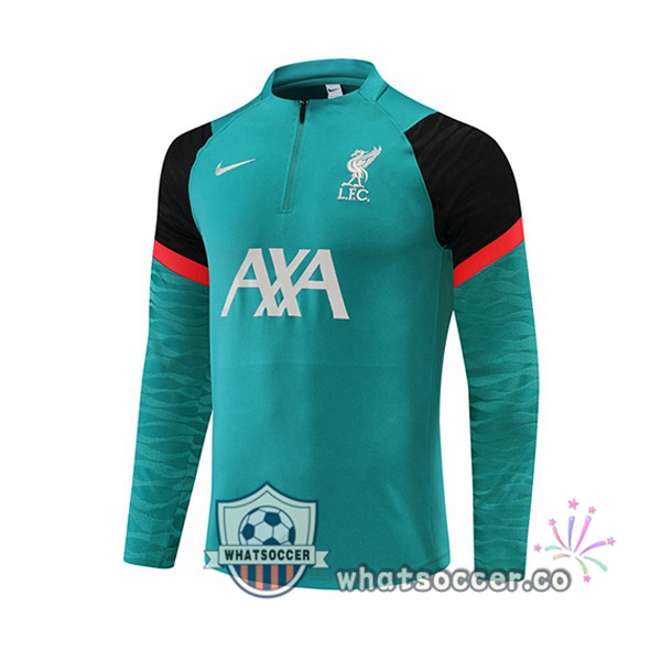 FC Liverpool Soccer Sweater Green Black 2022-2023