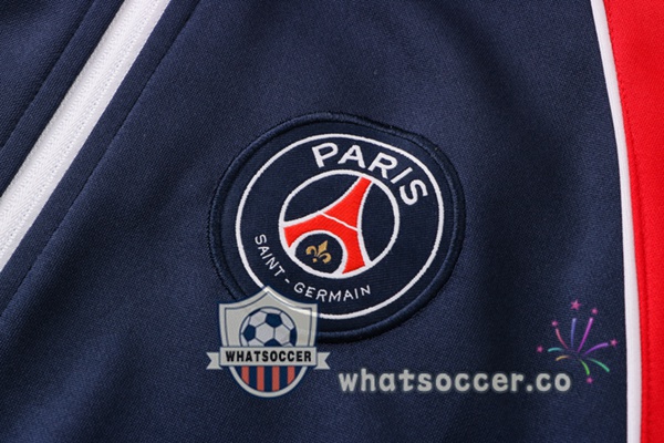 Paris PSG Blue Royal Red Jacket 2022-2023