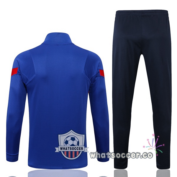 Atletico Madrid Blue Jacket 2022-2023