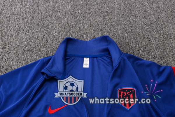 Atletico Madrid Blue Jacket 2022-2023
