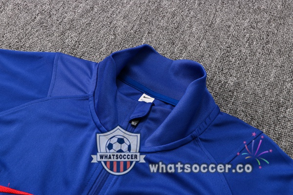 Atletico Madrid Blue Jacket 2022-2023