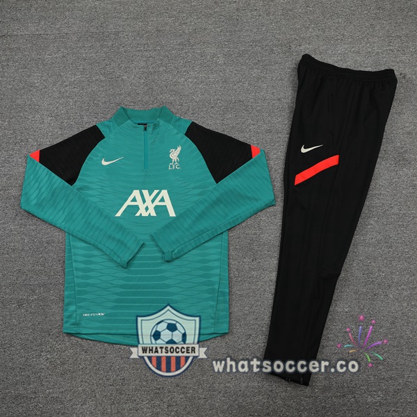 FC Liverpool Green Black Tracksuit 2022-2023