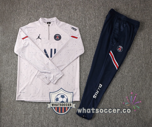 JORDAN Paris PSG Gray Tracksuit 2022-2023