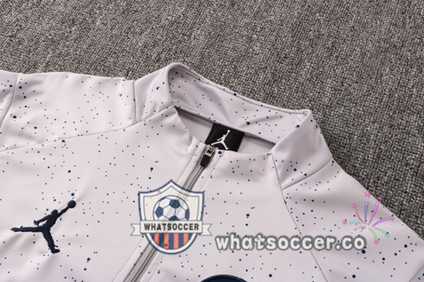JORDAN Paris PSG Gray Tracksuit 2022-2023