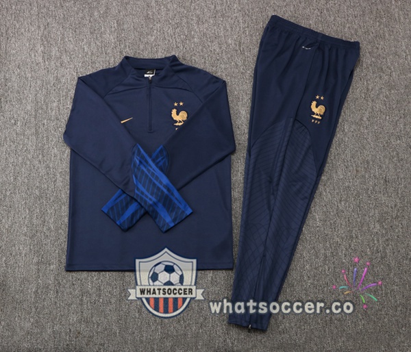 France Blue Royal Tracksuit 2022-2023