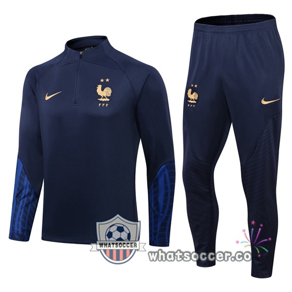 France Blue Royal Tracksuit 2022-2023