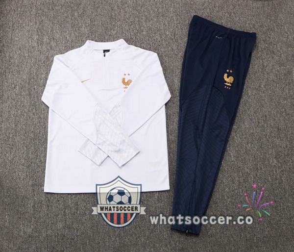 France White Tracksuit 2022-2023