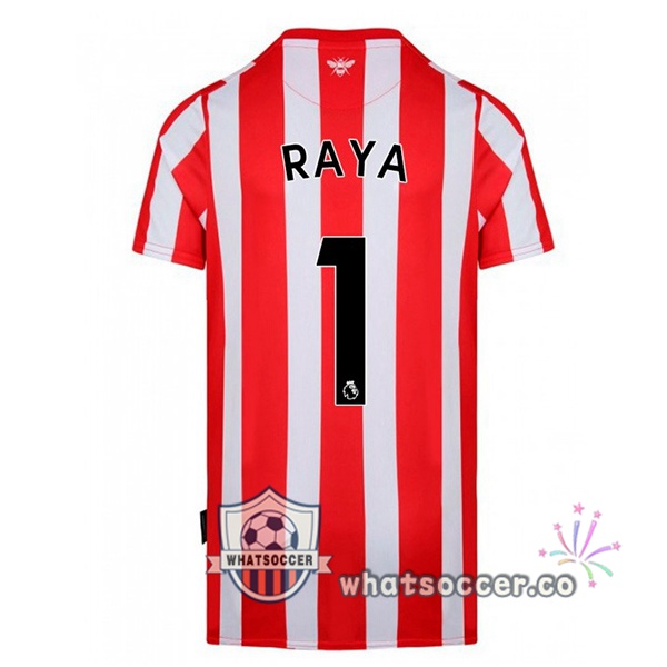 Brentford FC (RAYA 1) Home Soccer Jerseys Red White 2022-2023