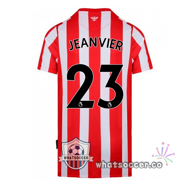 Brentford FC (JEANVIER 23) Home Soccer Jerseys Red White 2022-2023
