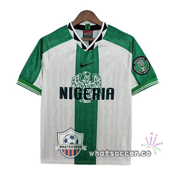 Nigeria Retro Away Soccer Jerseys Green 1996-1998