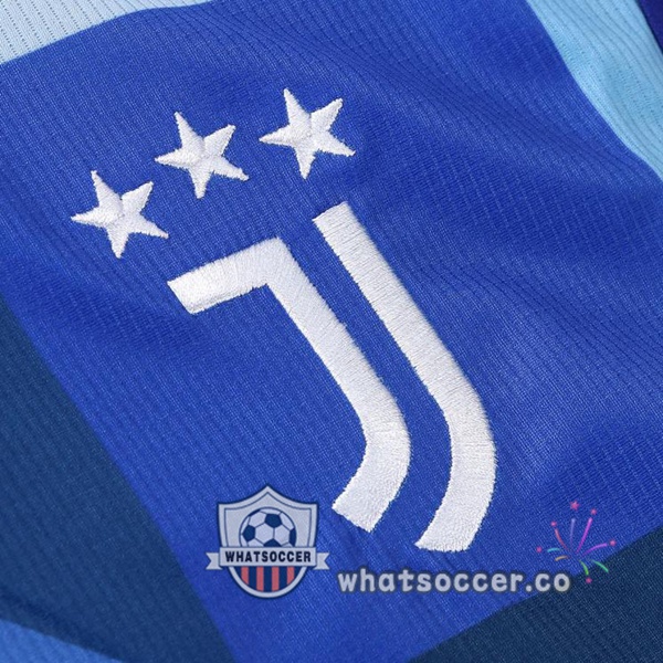 Juventus Four Soccer Jerseysth Blue 2021-2022