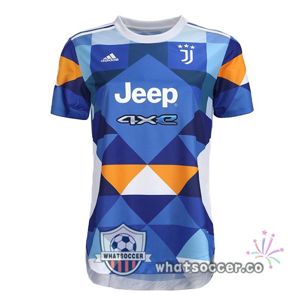 Juventus Women Four Soccer Jerseysth Blue 2021-2022