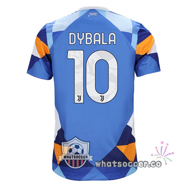 Juventus (DYBALA 10) Four Soccer Jerseysth Blue 2021-2022