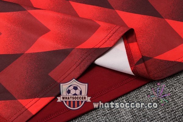 Training Polo Bayern Munich + Pants Red 2022-2023