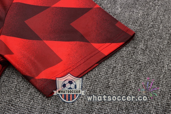 Training Polo Bayern Munich + Pants Red 2022-2023