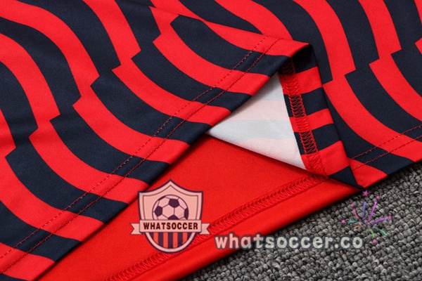 Training Polo Bayern Munich + Pants Red 2022-2023