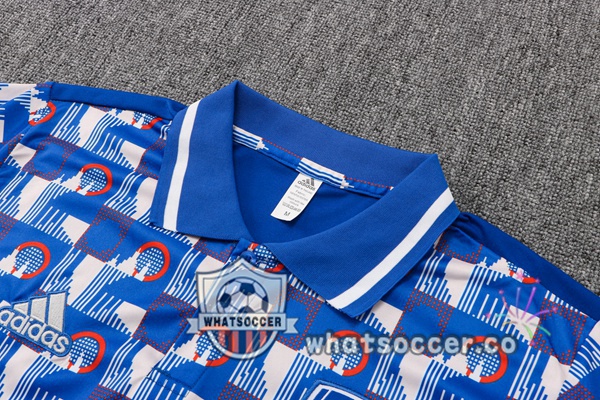Training Polo Arsenal + Pants Blue 2022-2023
