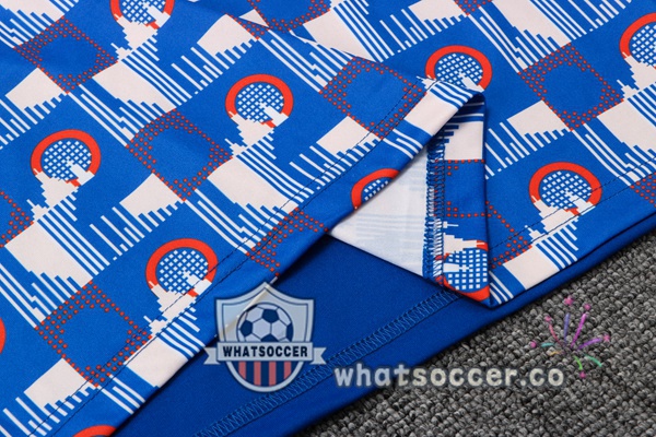 Training Polo Arsenal + Pants Blue 2022-2023