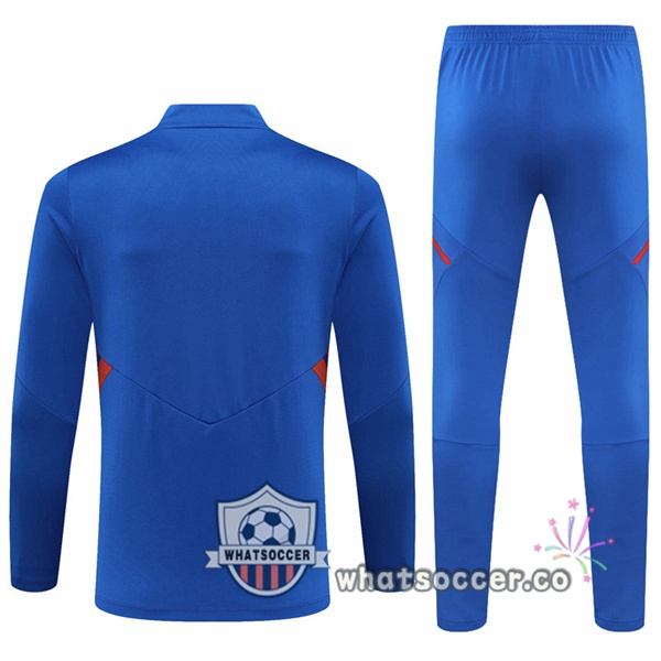 Olympique Lyonnais Blue Tracksuit 2022-2023