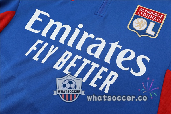 Olympique Lyonnais Blue Tracksuit 2022-2023