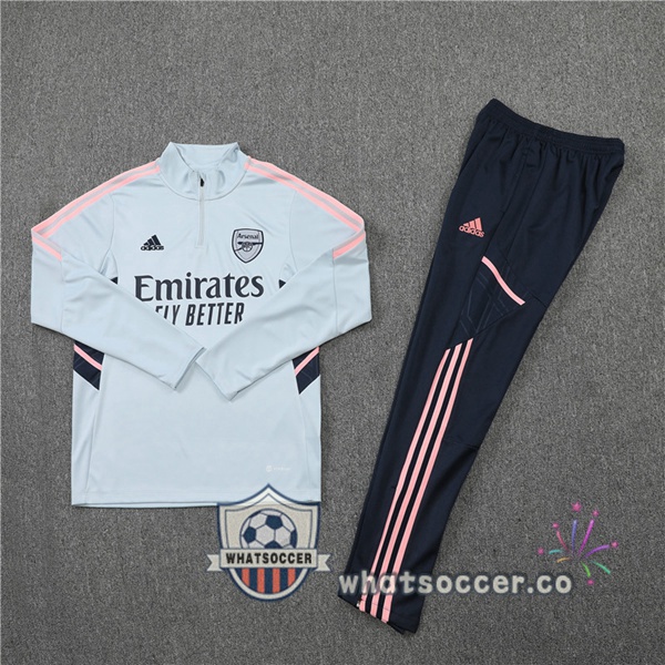Arsenal Gray Tracksuit 2022-2023