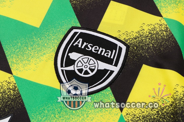 Arsenal Training T-Shirts + Pants Green Black 2022-2023