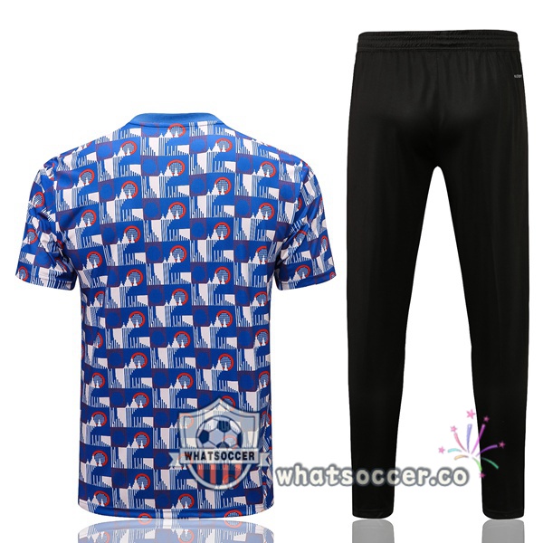 Arsenal Training T-Shirts + Pants Blue 2022-2023