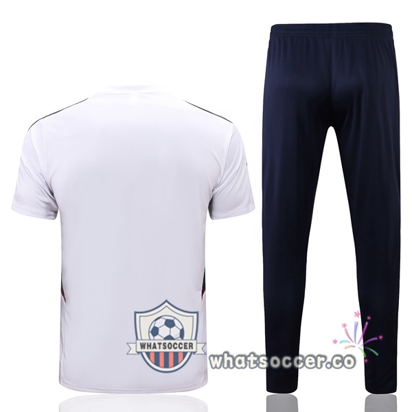 Bayern Munich Training T-Shirts + Pants White 2022-2023