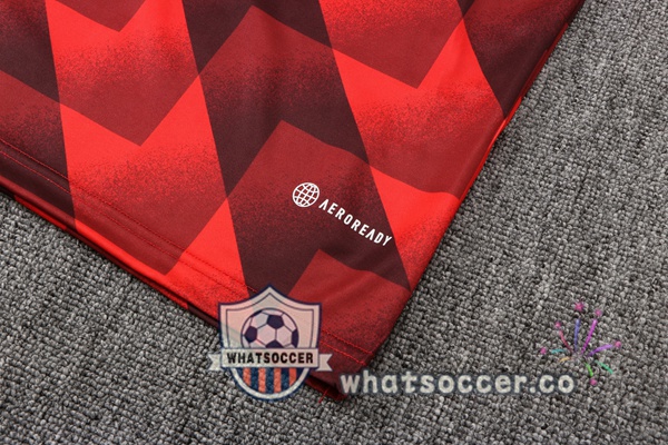 Bayern Munich Training T-Shirts + Pants Red 2022-2023