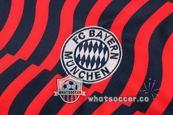 Bayern Munich Training T-Shirts + Pants Red 2022-2023
