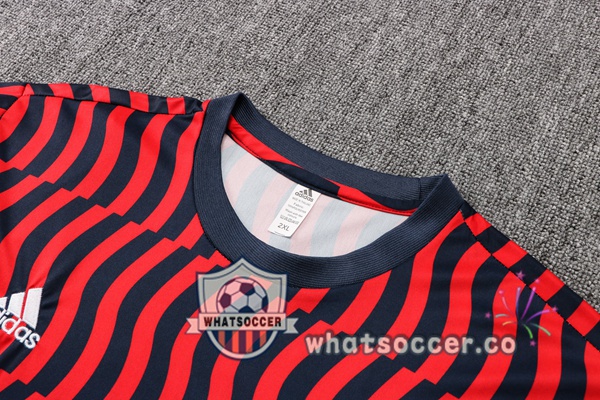 Bayern Munich Training T-Shirts + Pants Red 2022-2023