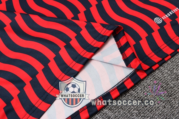 Bayern Munich Training T-Shirts + Pants Red 2022-2023