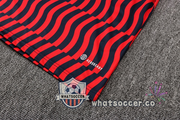 Bayern Munich Training T-Shirts + Pants Red 2022-2023