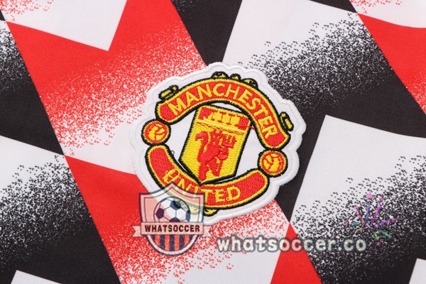 Manchester United Training T-Shirts + Pants Red 2022-2023