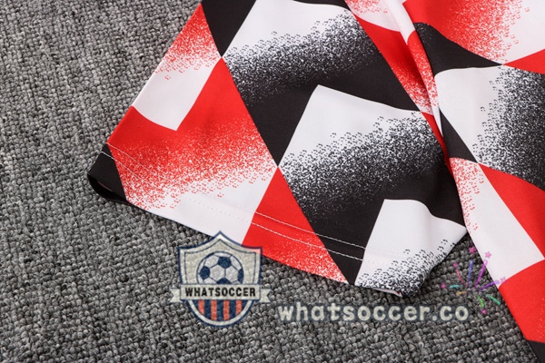 Manchester United Training T-Shirts + Pants Red 2022-2023