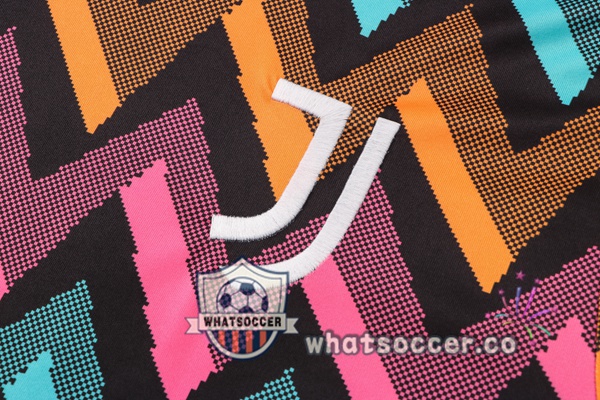 Juventus Training T-Shirts + Pants Blue Purple 2022-2023