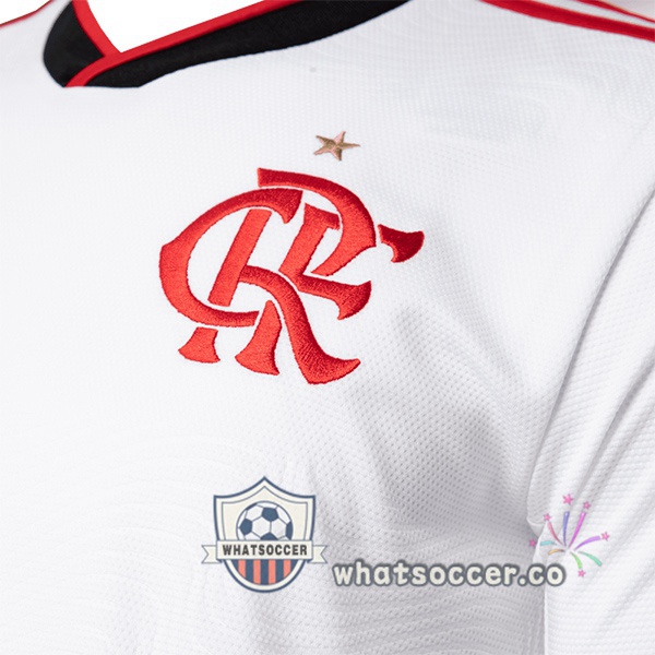 Flamengo Away Soccer Jerseys White 2022-2023