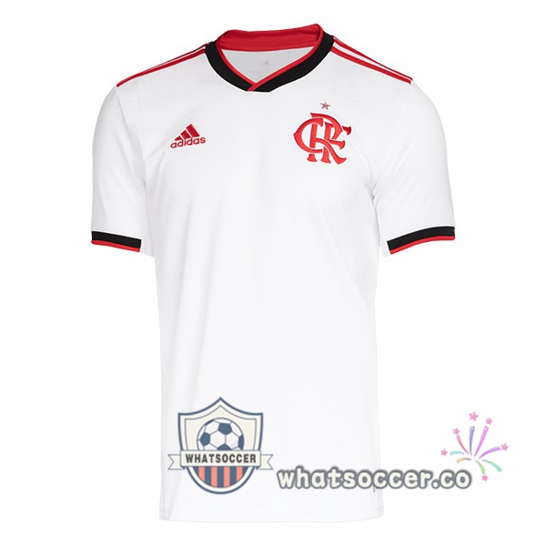 Flamengo Away Soccer Jerseys White 2022-2023