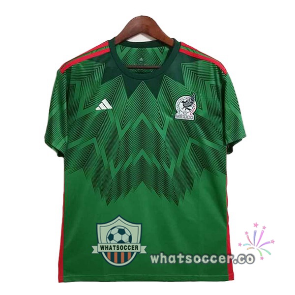 Mexico Home Soccer Jerseys Green Leak Version 2022-2023