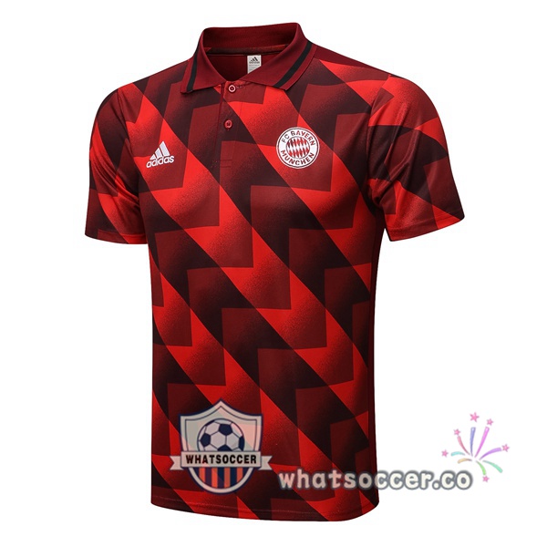 Training Polo Bayern Munich Red 2022-2023