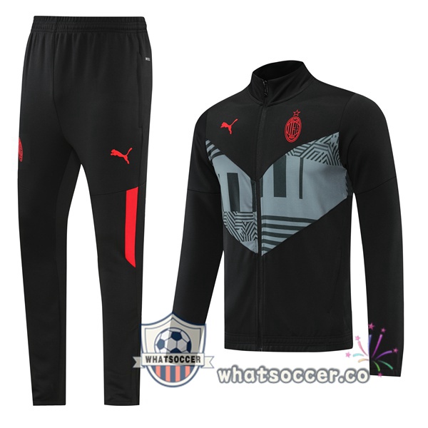 AC Milan Black Jacket 2022-2023