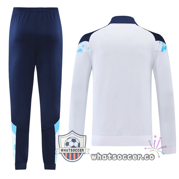 Olympique de Marseille White Jacket 2022-2023