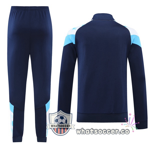 Olympique de Marseille Blue Royal Jacket 2022-2023