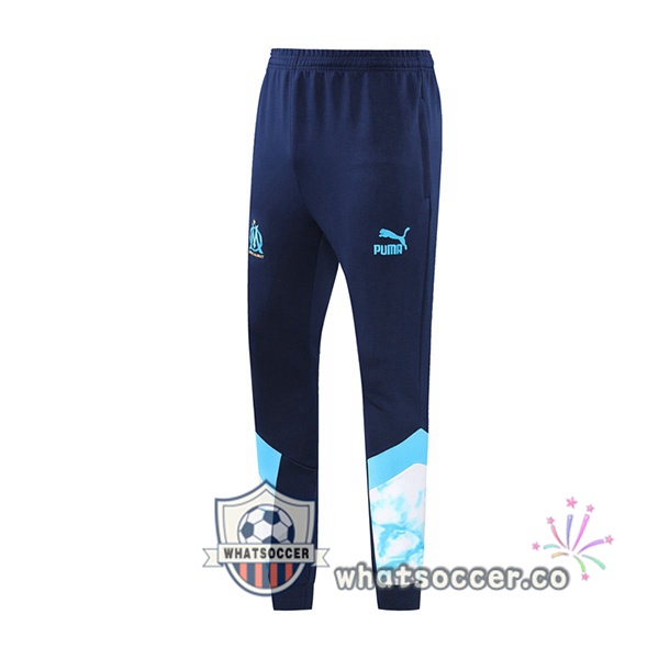 Olympique de Marseille Soccer Pants Blue Royal 2022-2023