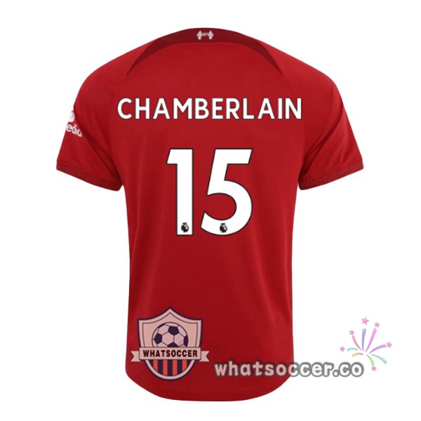 FC Liverpool (CHAMBERLAIN 15) Home Soccer Jerseys Red 2022-2023