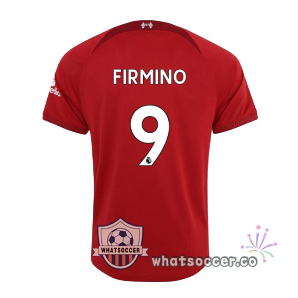 FC Liverpool (FIRMINO 9) Home Soccer Jerseys Red 2022-2023