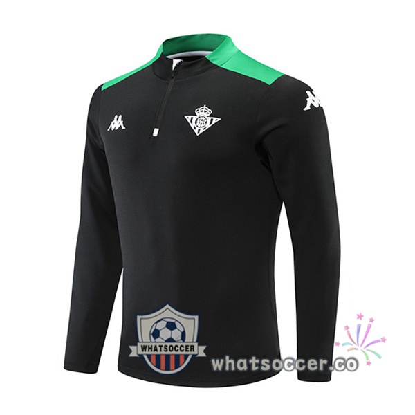 Real Betis Soccer Sweater Black 2022-2023