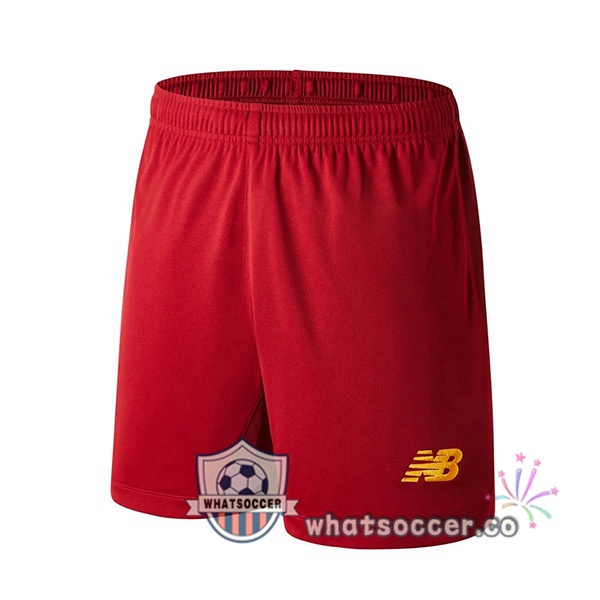 AS Roma Home Soccer Shorts Red 2022-2023